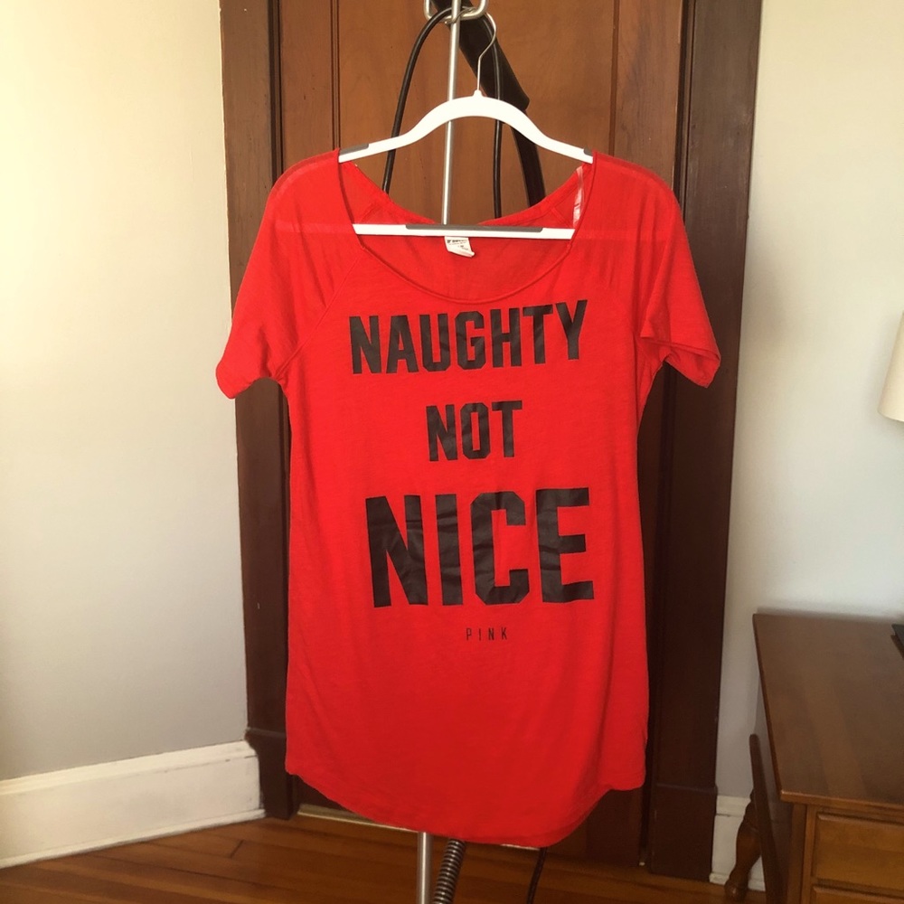 Red Victoria’s Secret Sleep Shirt